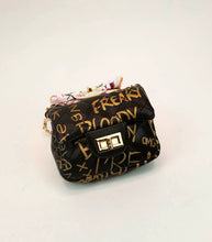 Load image into Gallery viewer, Letter Print Metalic Mini Bag - DTR Online Boutique